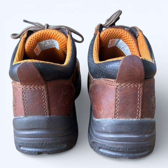 Timberland PRO TiTAN Oxford Alloy Toe Work Shoes Leather Women's 8 *NO INSOLES* - Picture 6 of 10